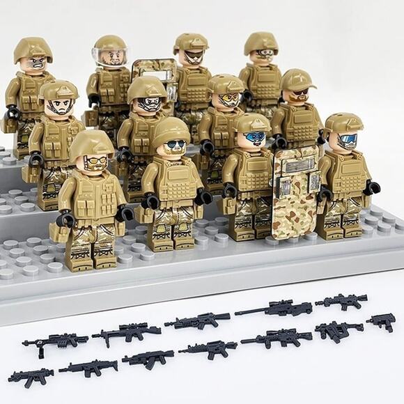 Special Forces Custom Minifigures Lot of 12 - Picture 3 of 4